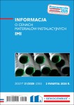 Sekocenbud Informacja o cenach materiałów instalacyjnych IMI 2 kw. 2026