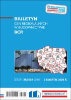 Sekocenbud Biuletyn cen regionalnych w budownictwie BCR 2 kw. 2026