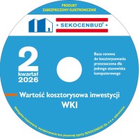 Sekocenbud Wartość kosztorysowa inwestycji WKI na CD 2 kw.2026