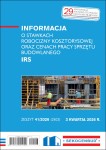 Sekocenbud Informacja o stawkach robocizny kosztorysowej oraz cenach pracy sprzętu budowlanego IRS 3 kw. 2026