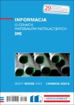 Sekocenbud Informacja o cenach materiałów instalacyjnych IMI 3 kw. 2026
