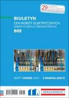 Sekocenbud Biuletyn cen robót elektrycznych BRE 3 kw. 2026