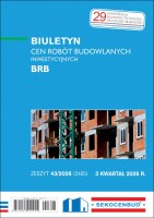 Sekocenbud Biuletyn cen robót budowlanych inwestycyjnych BRB 3 kw. 2026