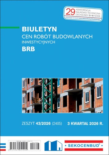 Sekocenbud Biuletyn cen robót budowlanych inwestycyjnych BRB