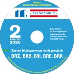 Sekocenbud Biuletyny cen robót (BRZ, BRB, BRI, BRE, BRR) na CD 2 kw. 2026