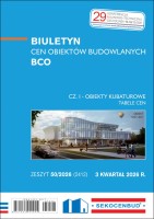 Sekocenbud Biuletyn cen obiektów budowlanych BCO cz. I 3 kw. 2026