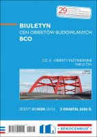 Sekocenbud Biuletyn cen obiektów budowlanych BCO cz. II 3 kw. 2026