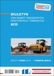 Sekocenbud Biuletyn cen robót drogowych, mostowych i torowych BCD 1 kw. 2026