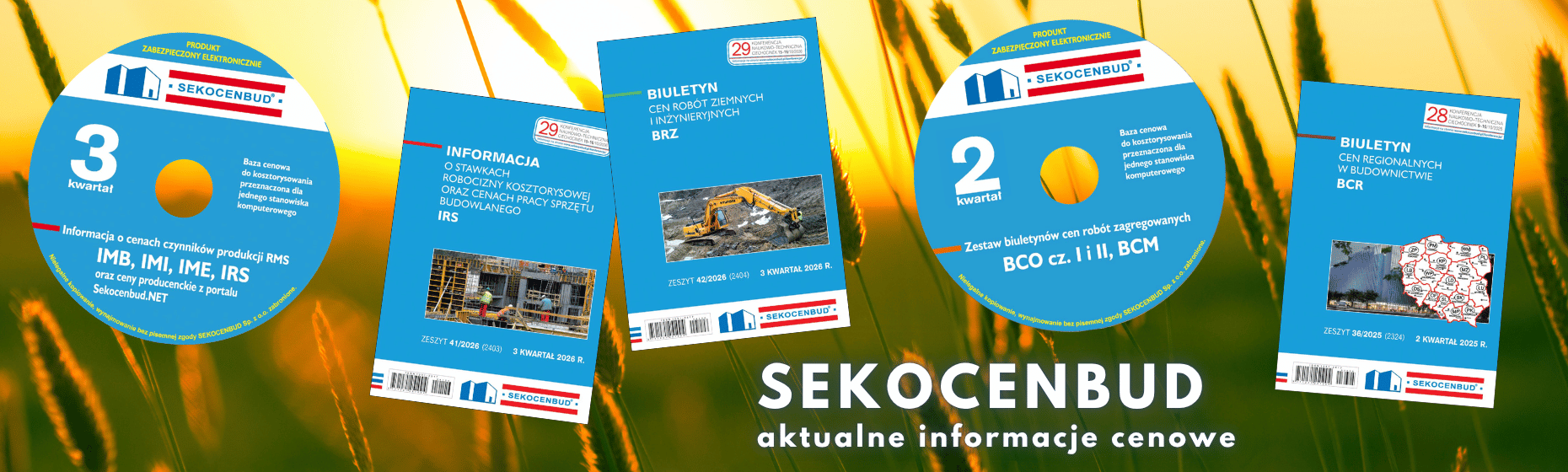 SEKOCENBUD - aktualne wydania